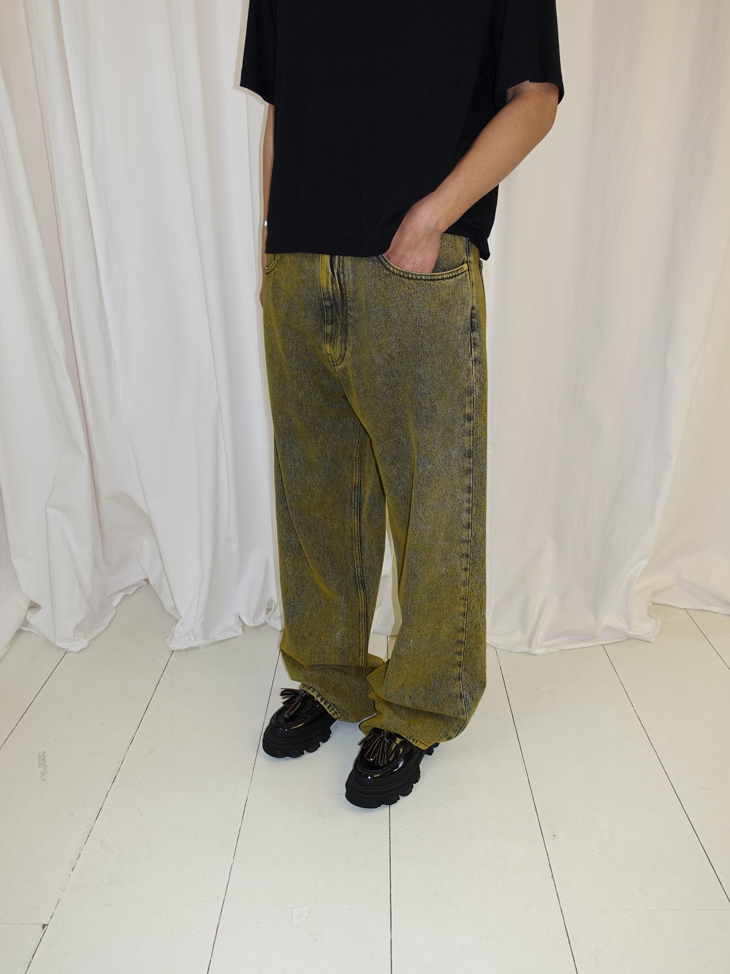 PANTS 5 POCKETS YELLOW