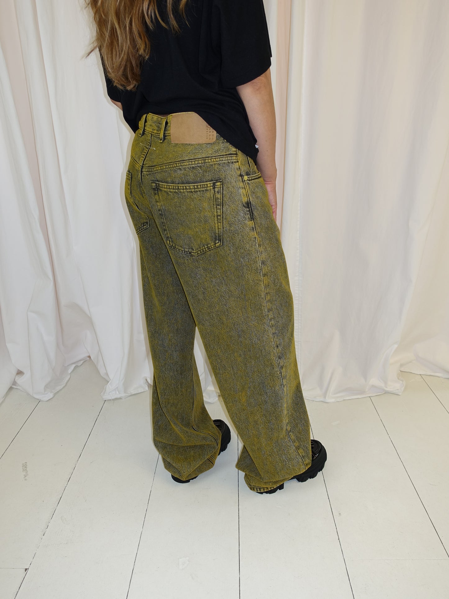 PANTS 5 POCKETS YELLOW