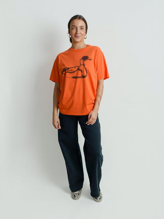 DUCK ADULT T-SHIRT NATURAL