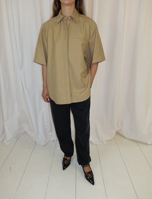 SHORT SLEEVE SHIRT MOHELI DUNE