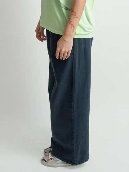 PULLOS WIDE FIT JEANS DEEP PETROL