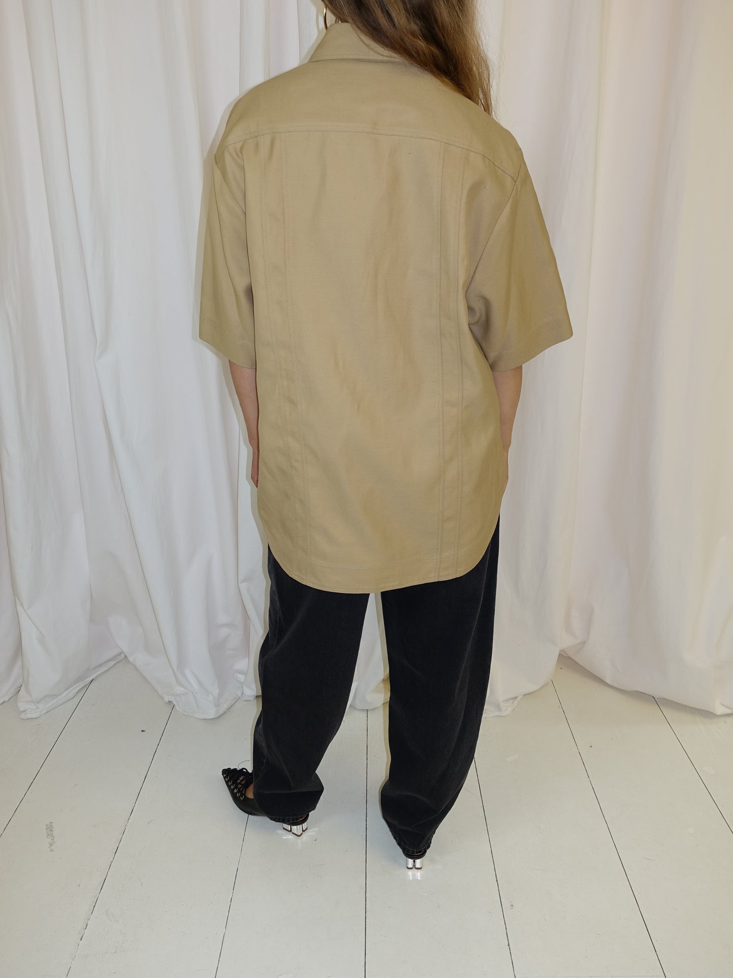 SHORT SLEEVE SHIRT MOHELI DUNE
