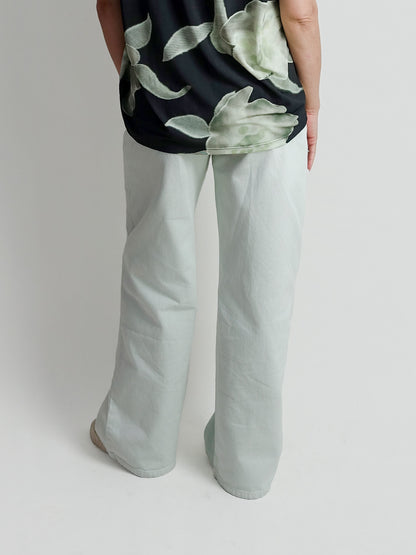PULLOS WIDE FIT JEANS MINT MIST