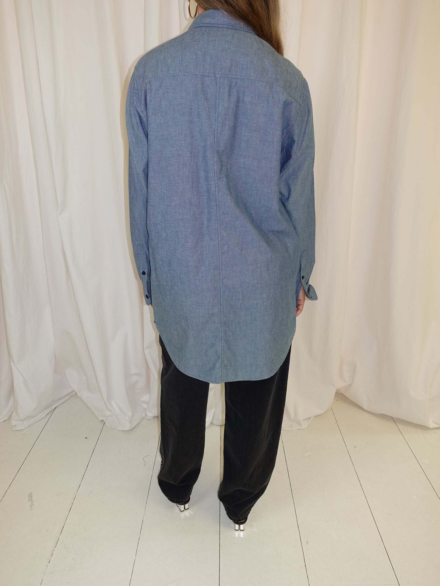 ROBE BRIDGET GREYISH BLUE