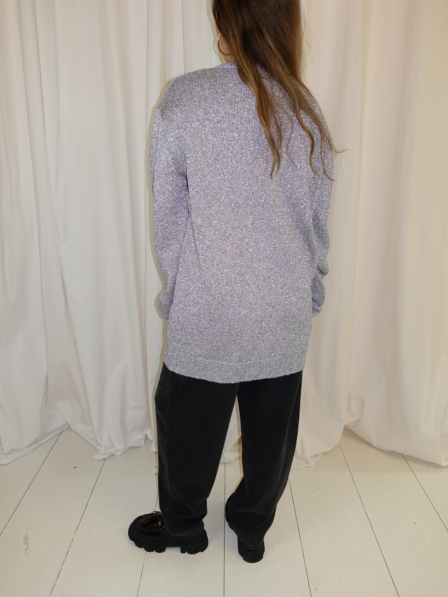 METRIC SWEATER SILVER
