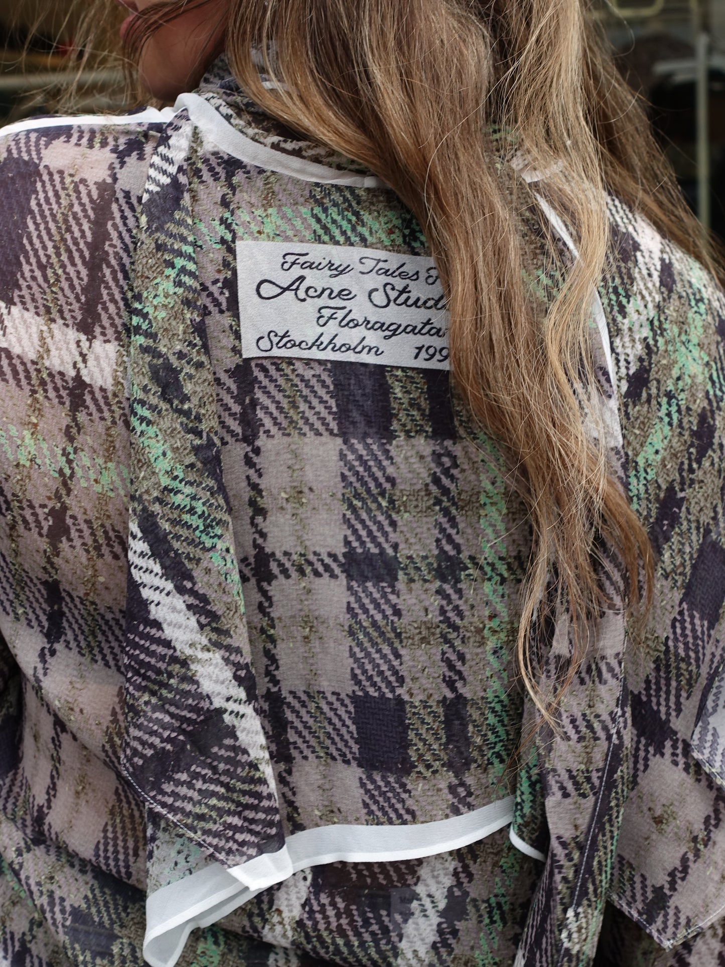 SHIRT GREEN/GREY