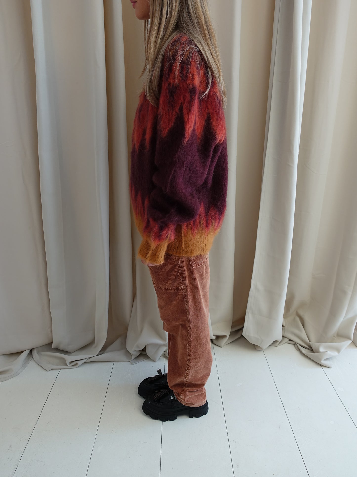 NATANIA PULLOVER BURGUNDY
