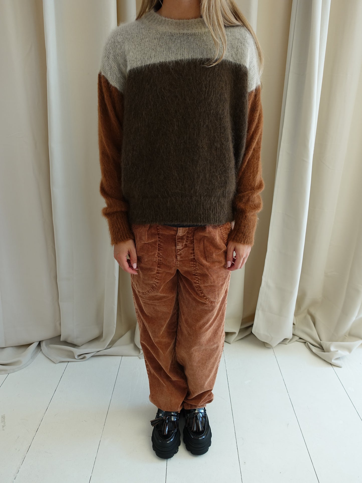 MADELINE PULLOVER RUST