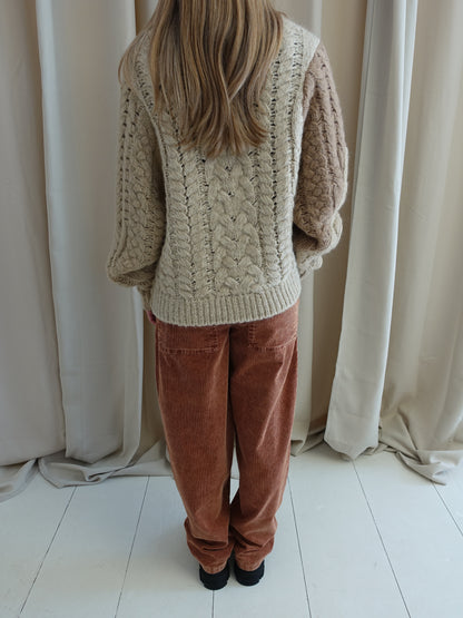 DARYL PULLOVER BEIGE