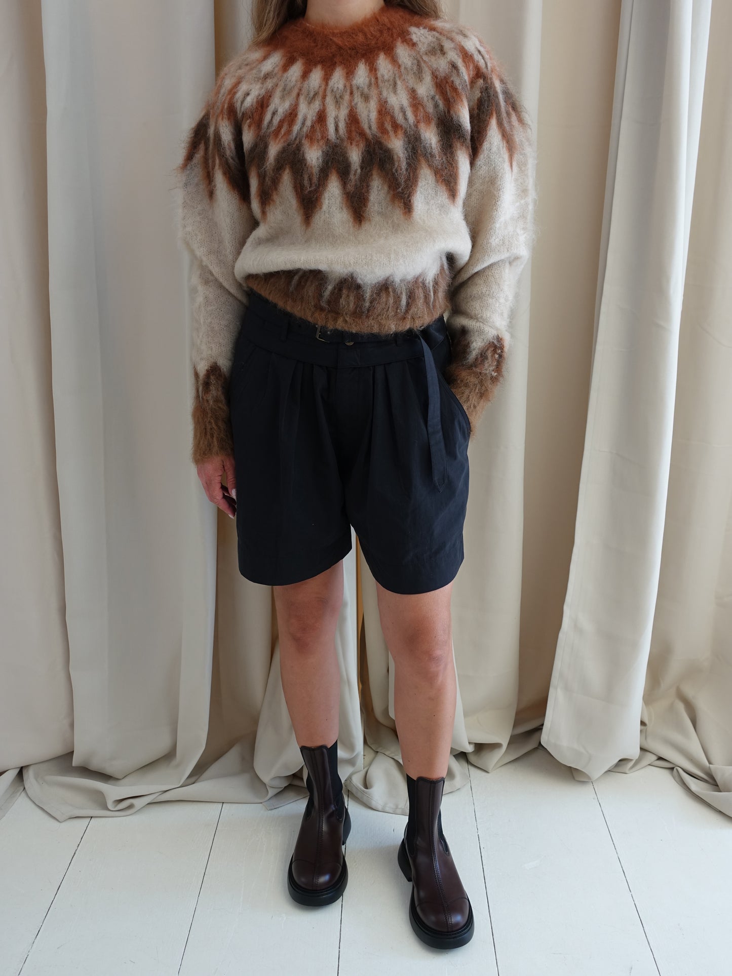 DANICA SHORTS FADED BLACK