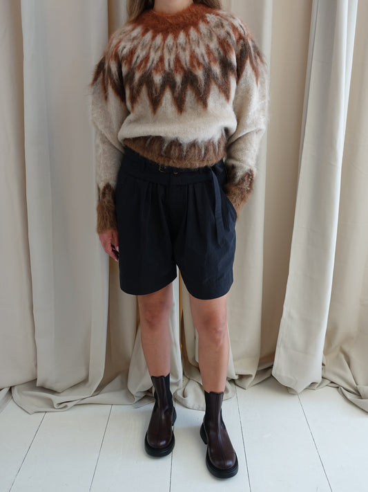 DANICA SHORTS FADED BLACK