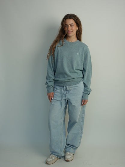 CREWNECK SWEATER DUSTY BLUE