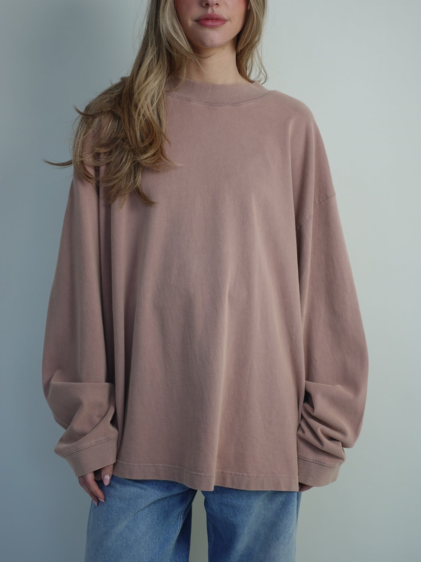 LONG SLEEVE T-SHIRT LAVENDER PURPLE
