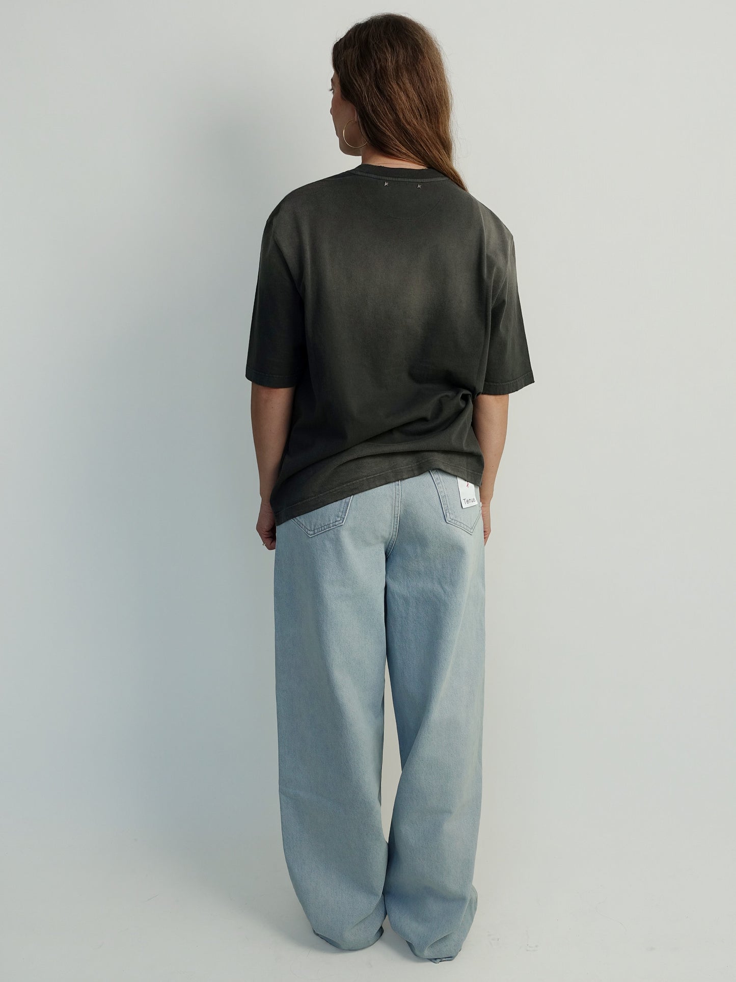 UNISEX RELAXED FIT T-SHIRT CHARCOAL