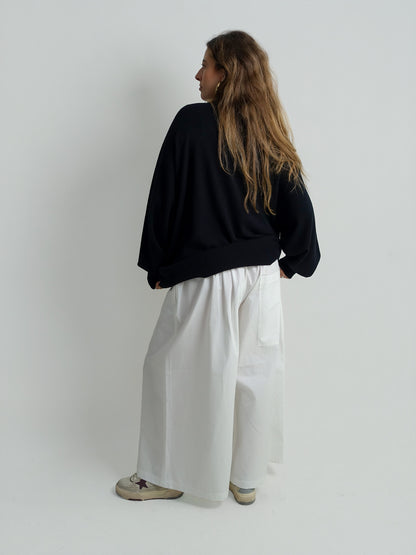 PARANA WIDE PANTS OFF-WHITE