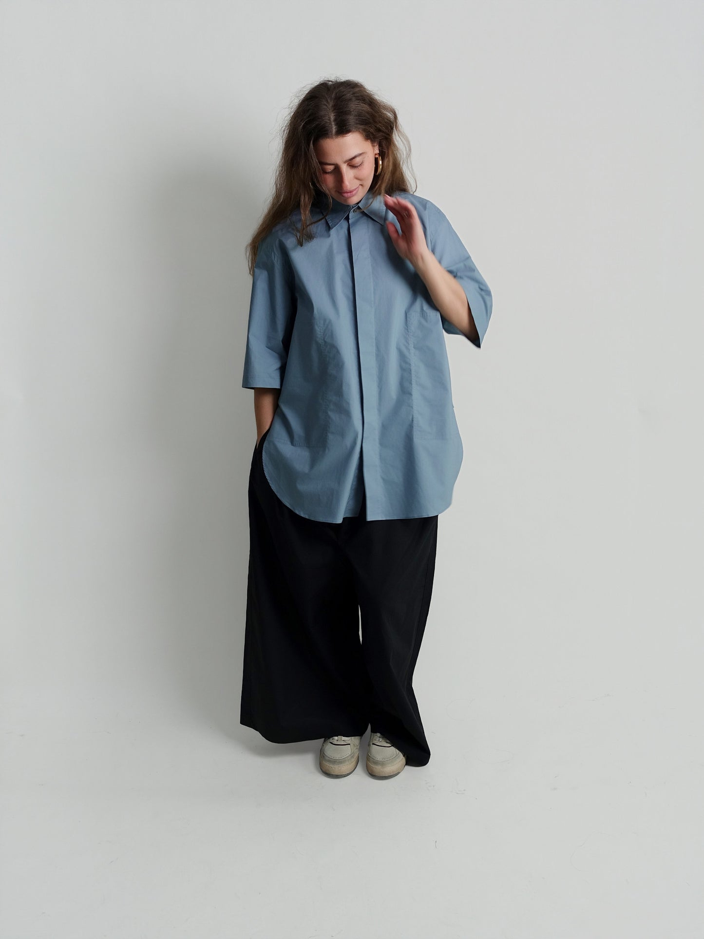 BODHI SHORT SLEEVE SHIRT MERCURY