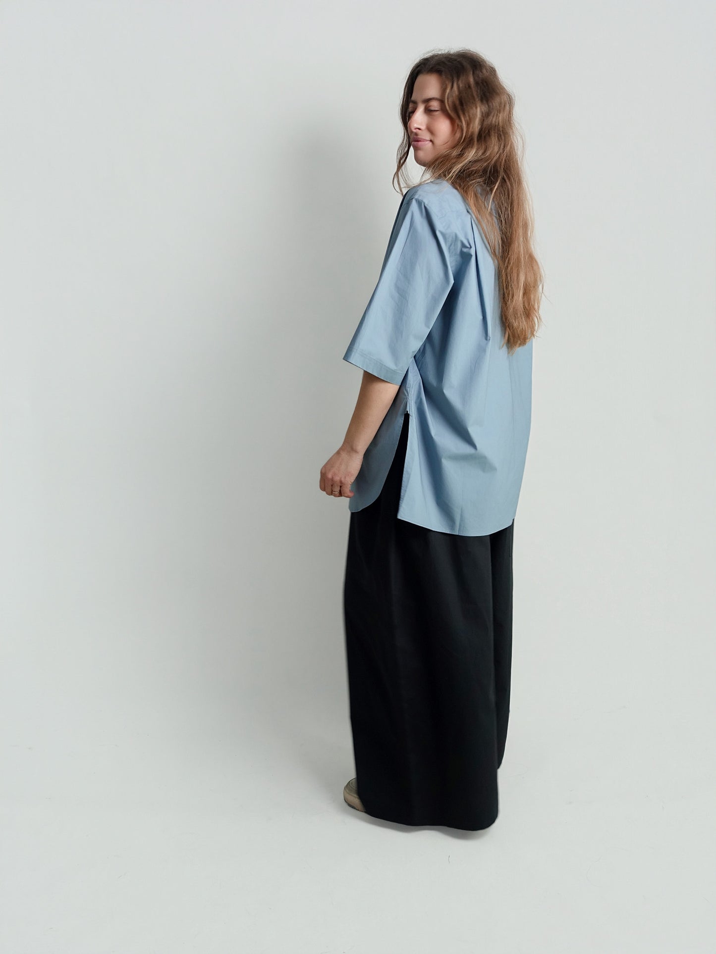 BODHI SHORT SLEEVE SHIRT MERCURY