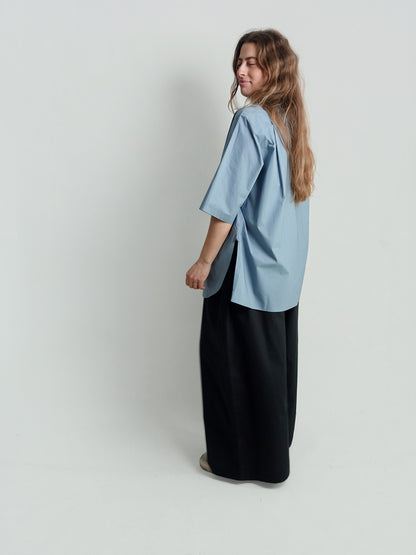 BODHI SHORT SLEEVE SHIRT MERCURY