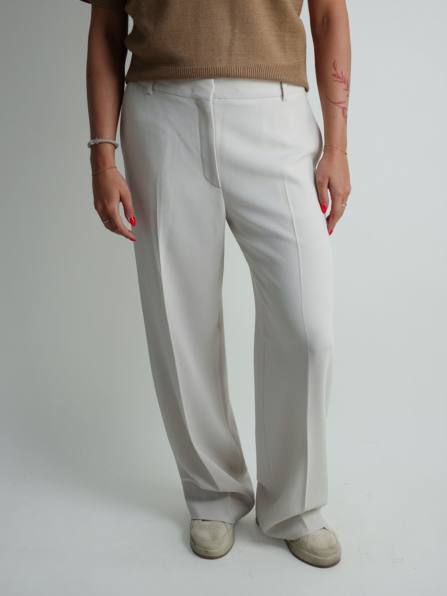 HUTTON TROUSERS IVORY