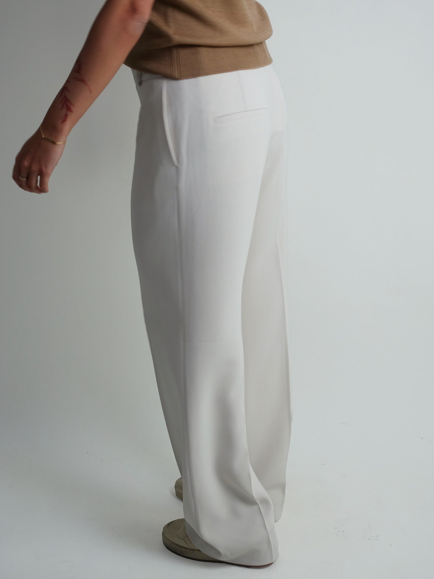 HUTTON TROUSERS IVORY