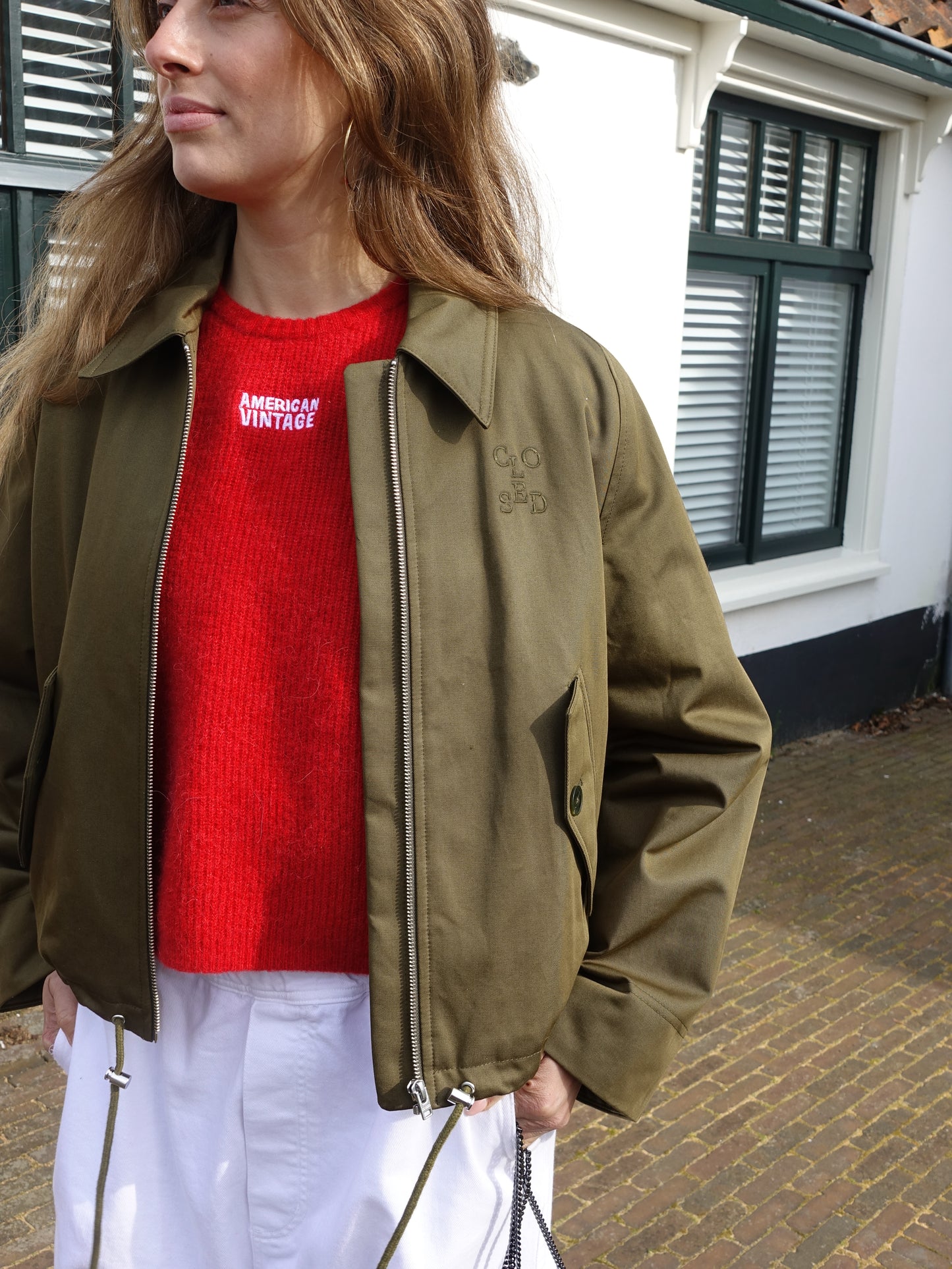 SPORTIVE BLOUSON DEEP OLIVE