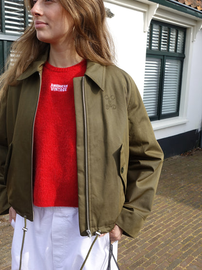 SPORTIVE BLOUSON DEEP OLIVE