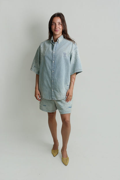 SETAR MENDING SHIRT LIGHT BLUE