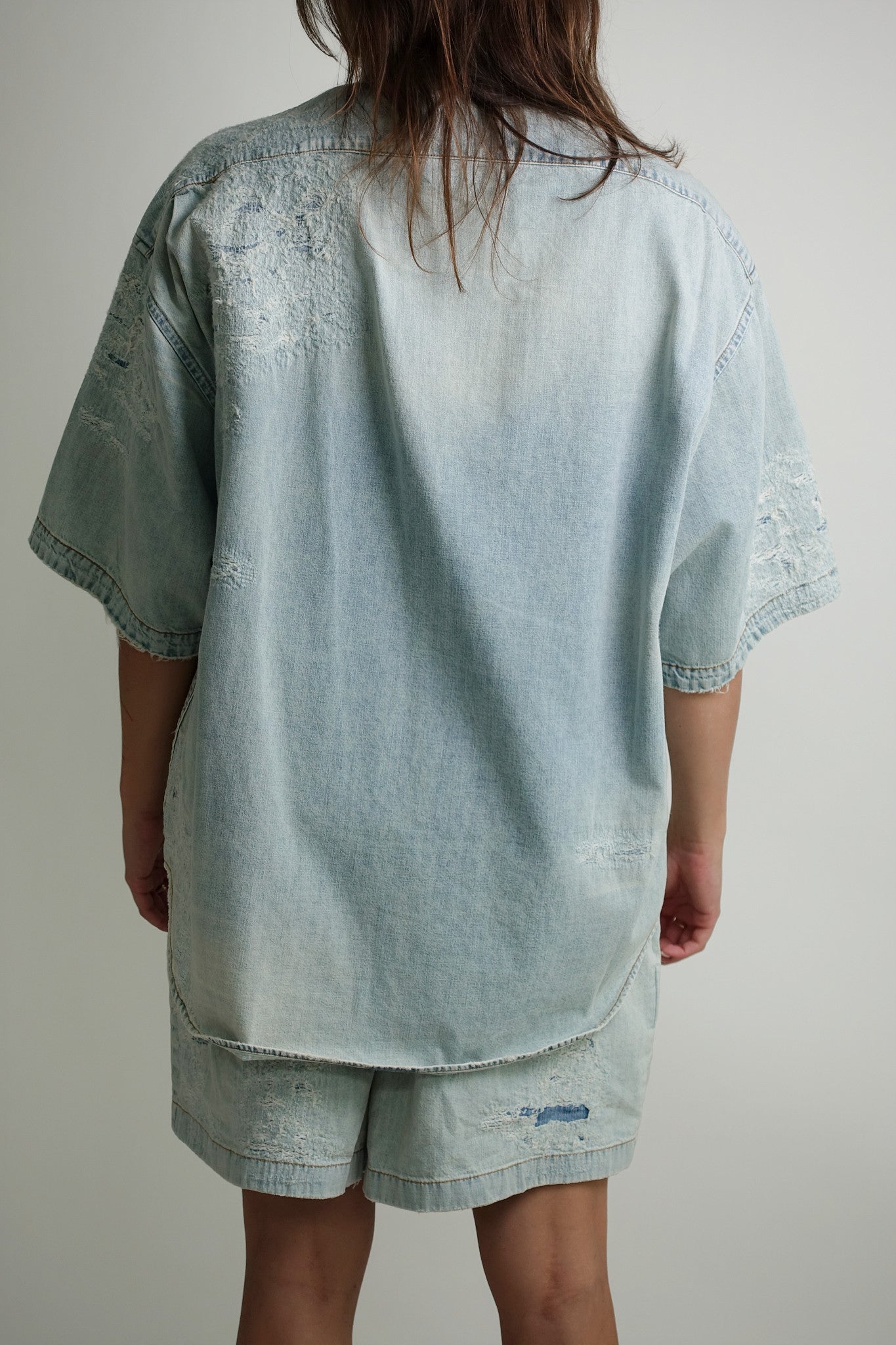 SETAR MENDING SHIRT LIGHT BLUE