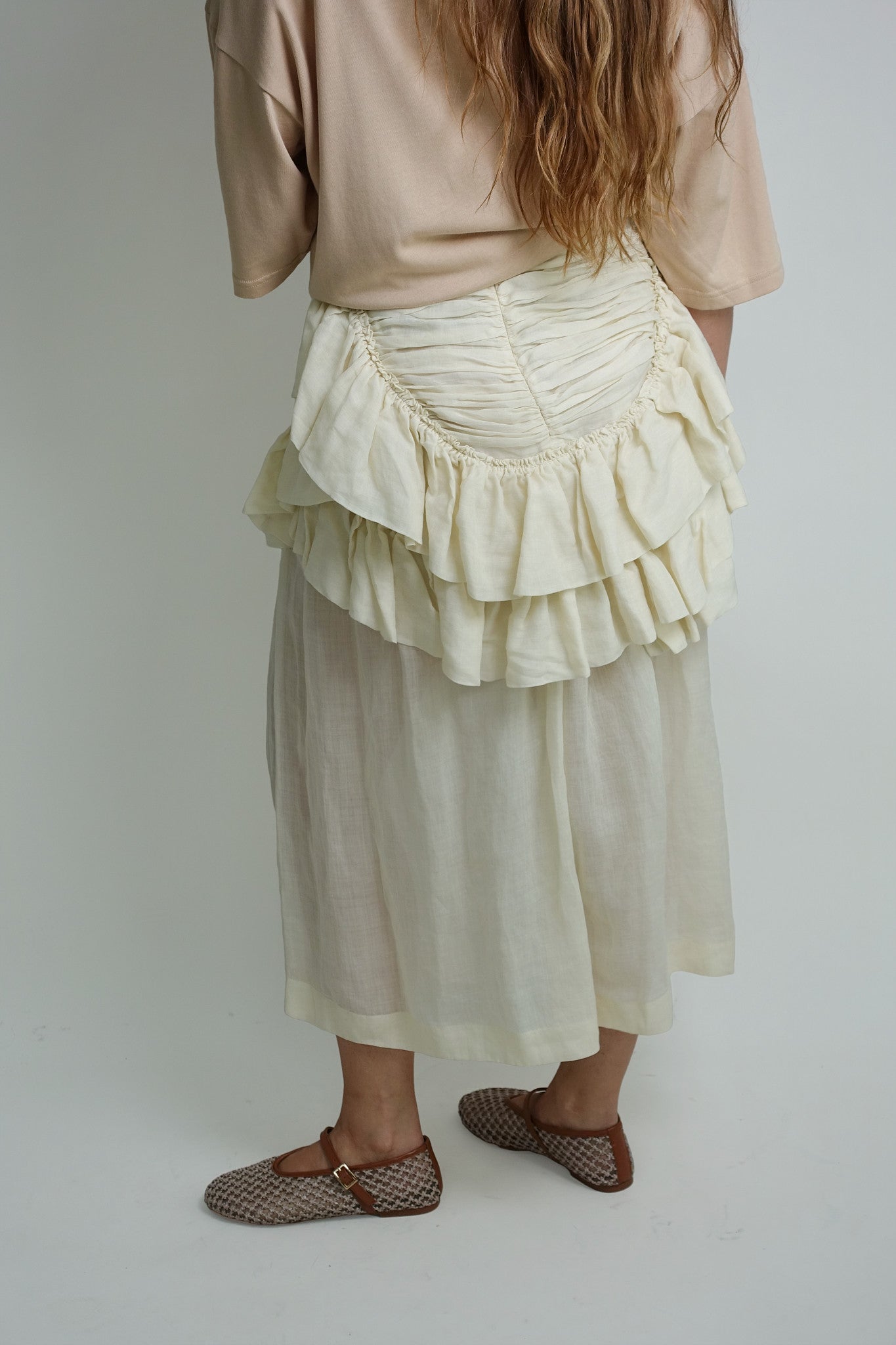SHELBY 3112 W.W.SKIRT IVORY