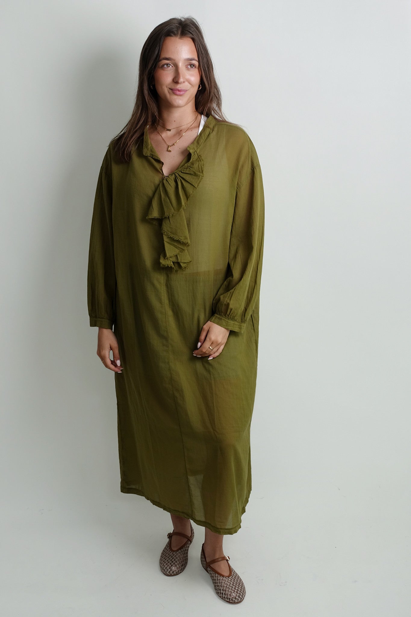 DRESS ARMY GREEN