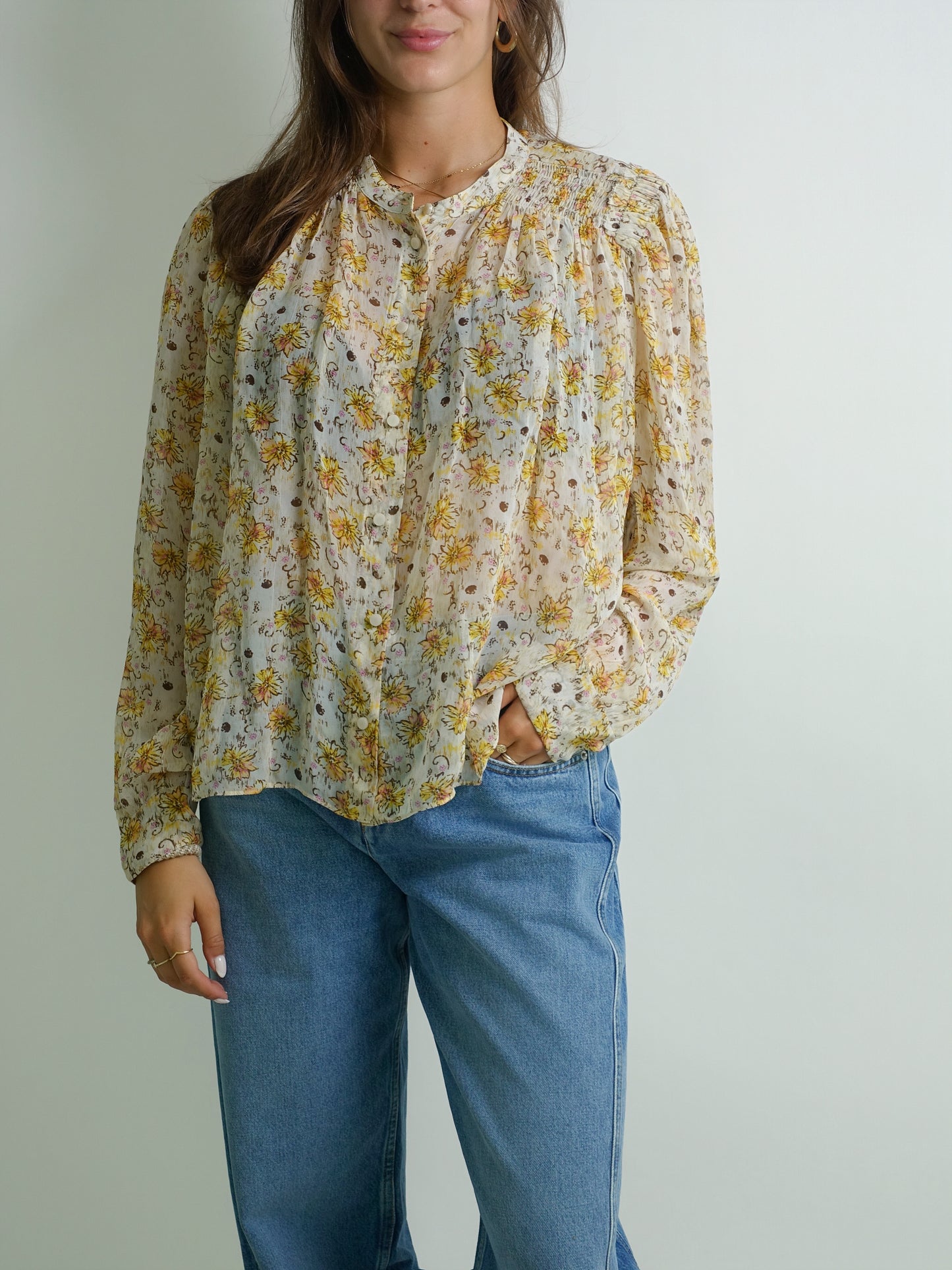 FLORINE LIGHT YELLOW/ECRU