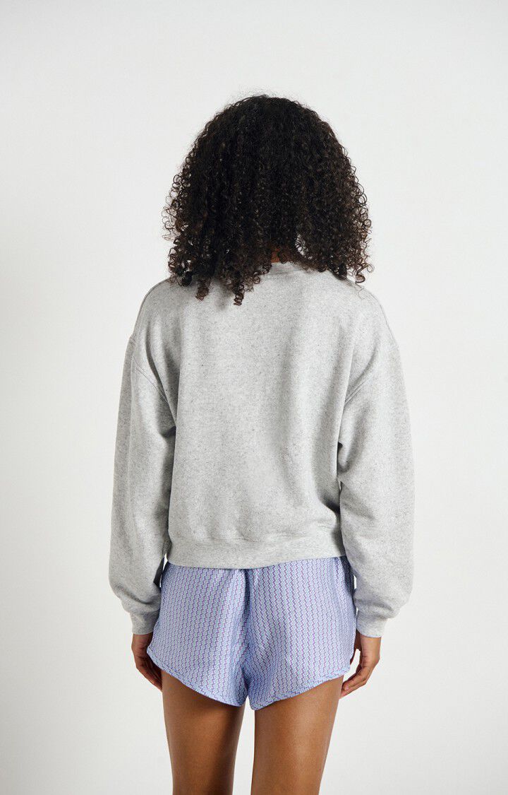 EVONA SWEATER GRIS CLAIR CHINE