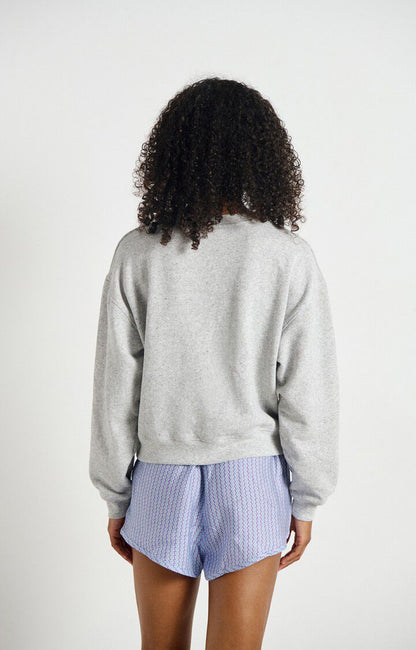 EVONA SWEATER GRIS CLAIR CHINE