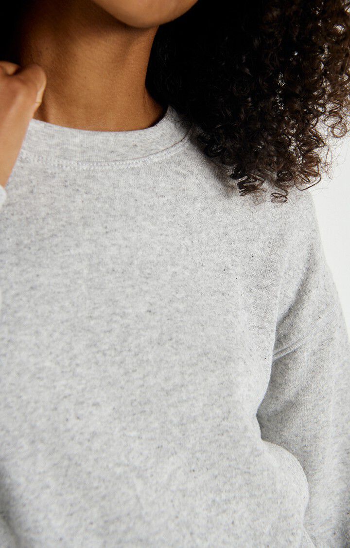 EVONA SWEATER GRIS CLAIR CHINE