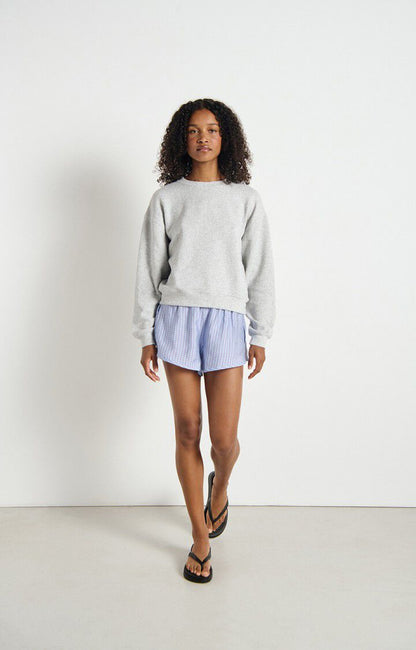EVONA SWEATER GRIS CLAIR CHINE