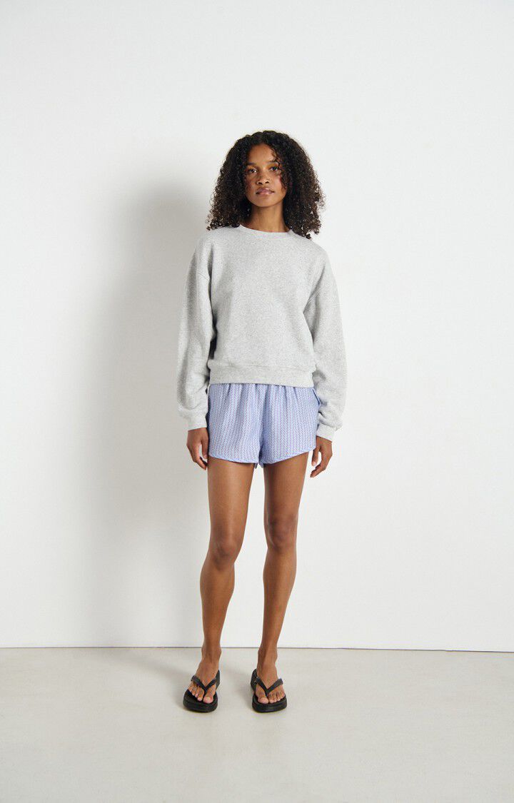 EVONA SWEATER GRIS CLAIR CHINE