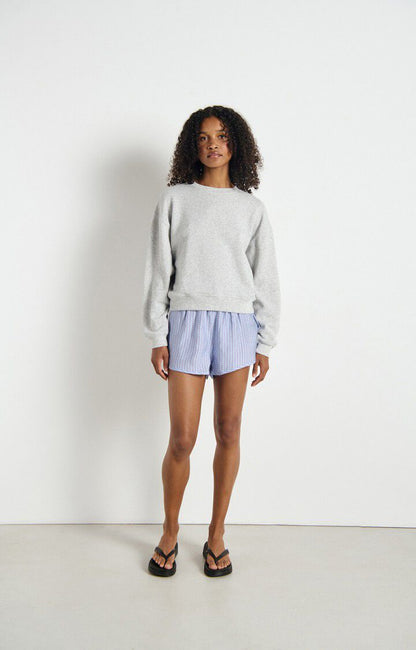 EVONA SWEATER GRIS CLAIR CHINE
