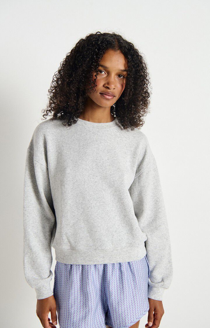 EVONA SWEATER GRIS CLAIR CHINE