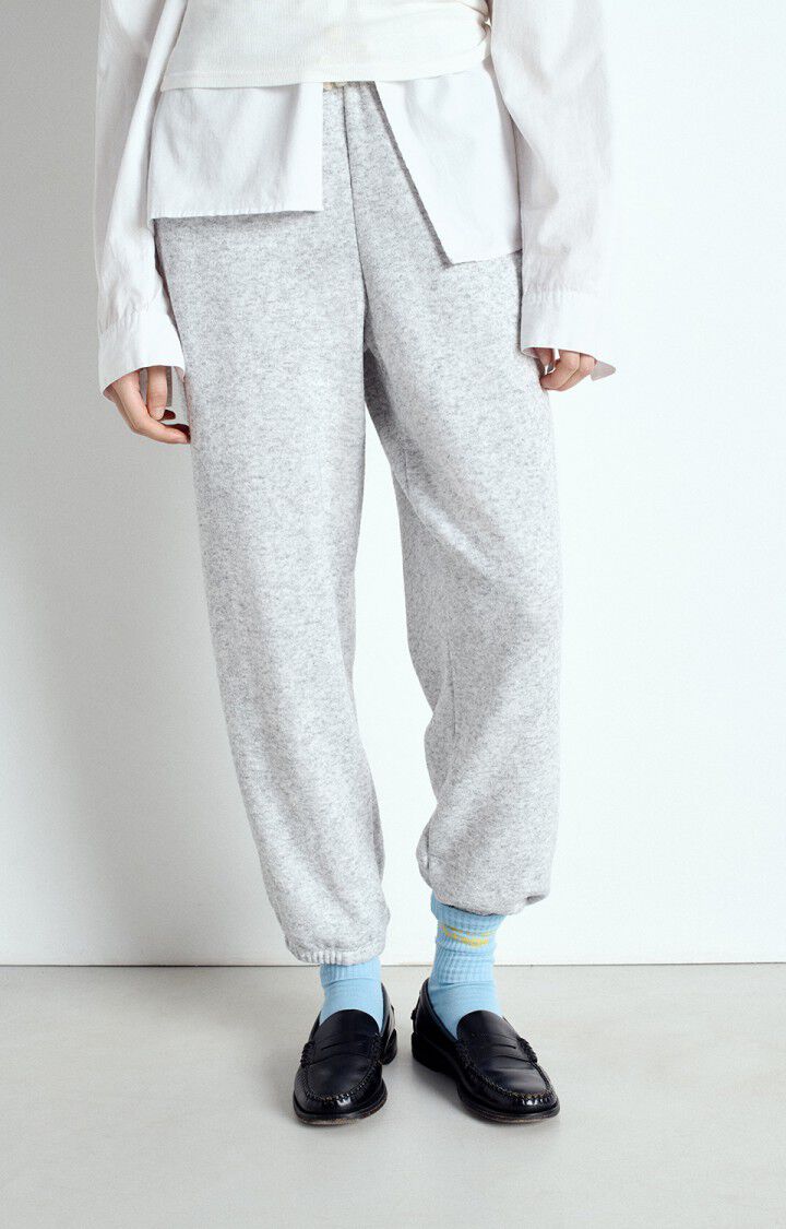 EVONA TROUSER GRIS CLAIR CHINE