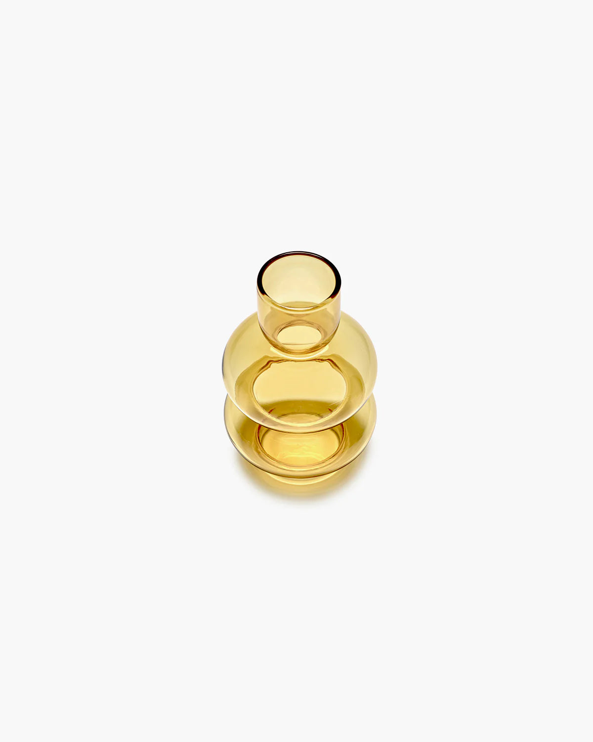 VASE BUBBLE YELLOW