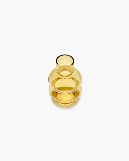 VASE BUBBLE YELLOW