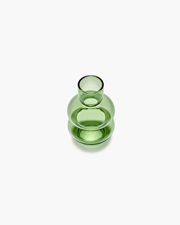 VASE GREEN BUBBLE GREEN
