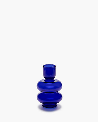 VASE BUBBLE BLUE