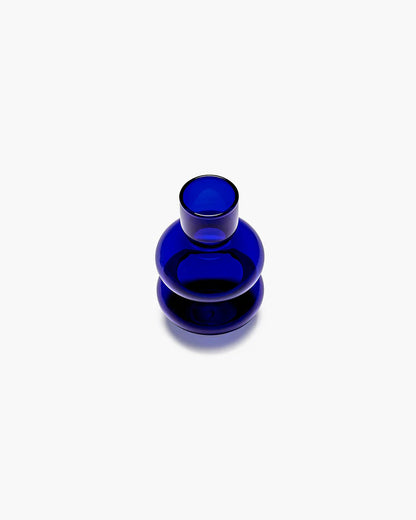 VASE BUBBLE BLUE