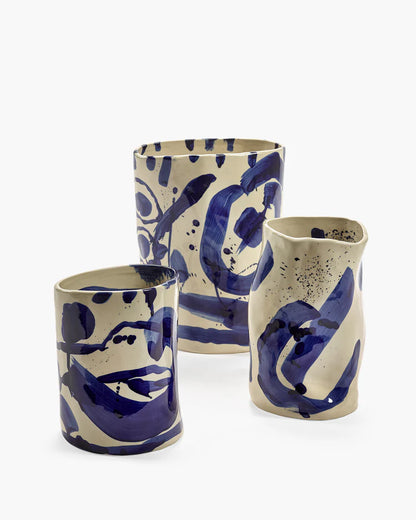 VASE S SOPHIA BLUE