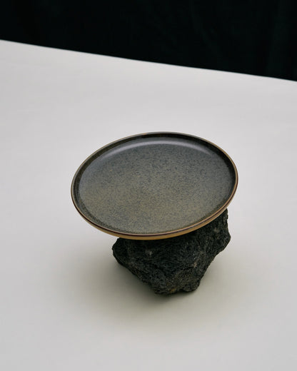 PLATE S INDI GREY SURFACE