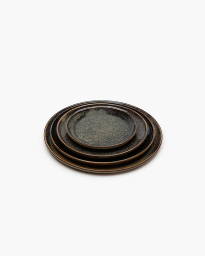 PLATE S INDI GREY SURFACE