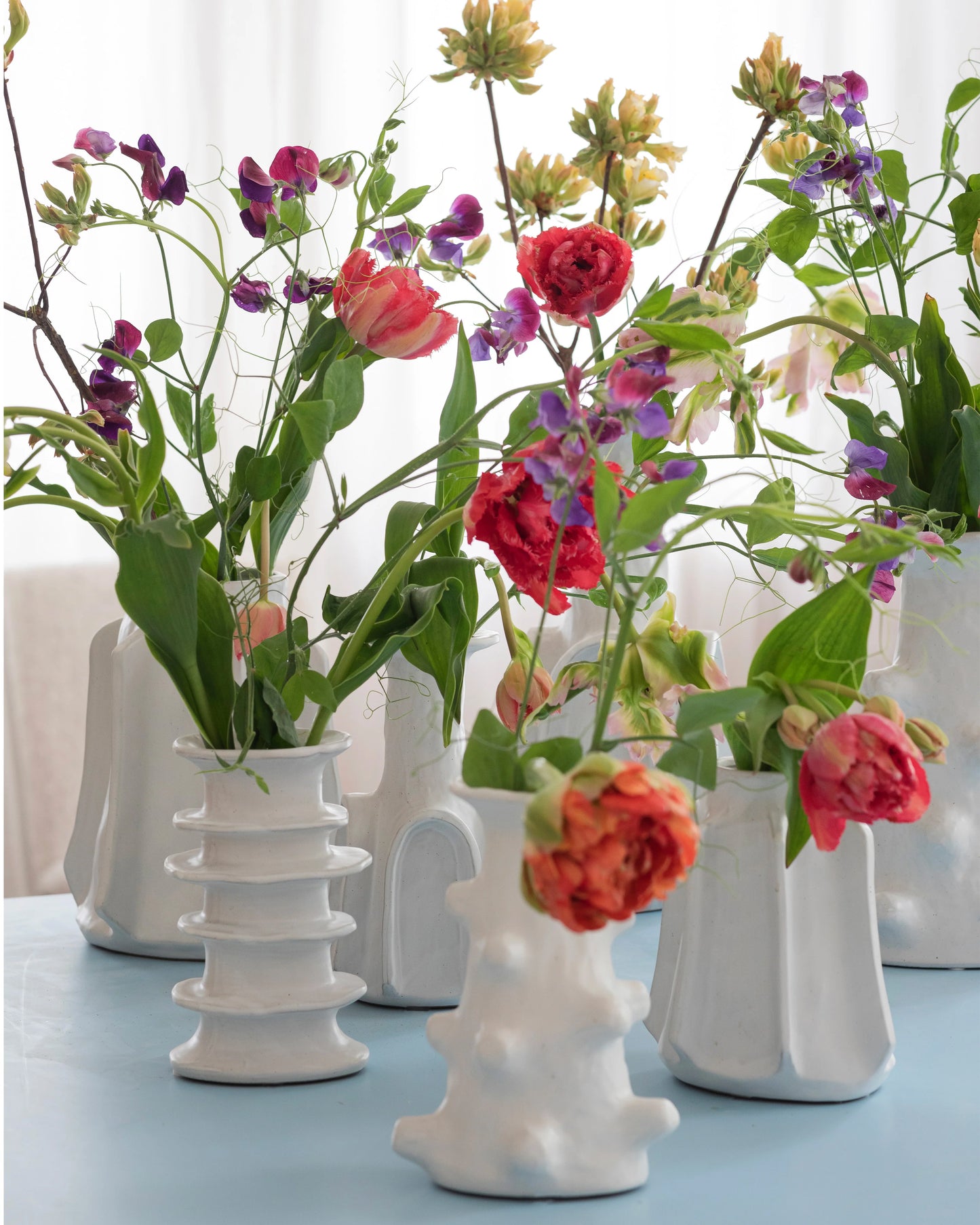 VASE 01 S WHITE BILLY