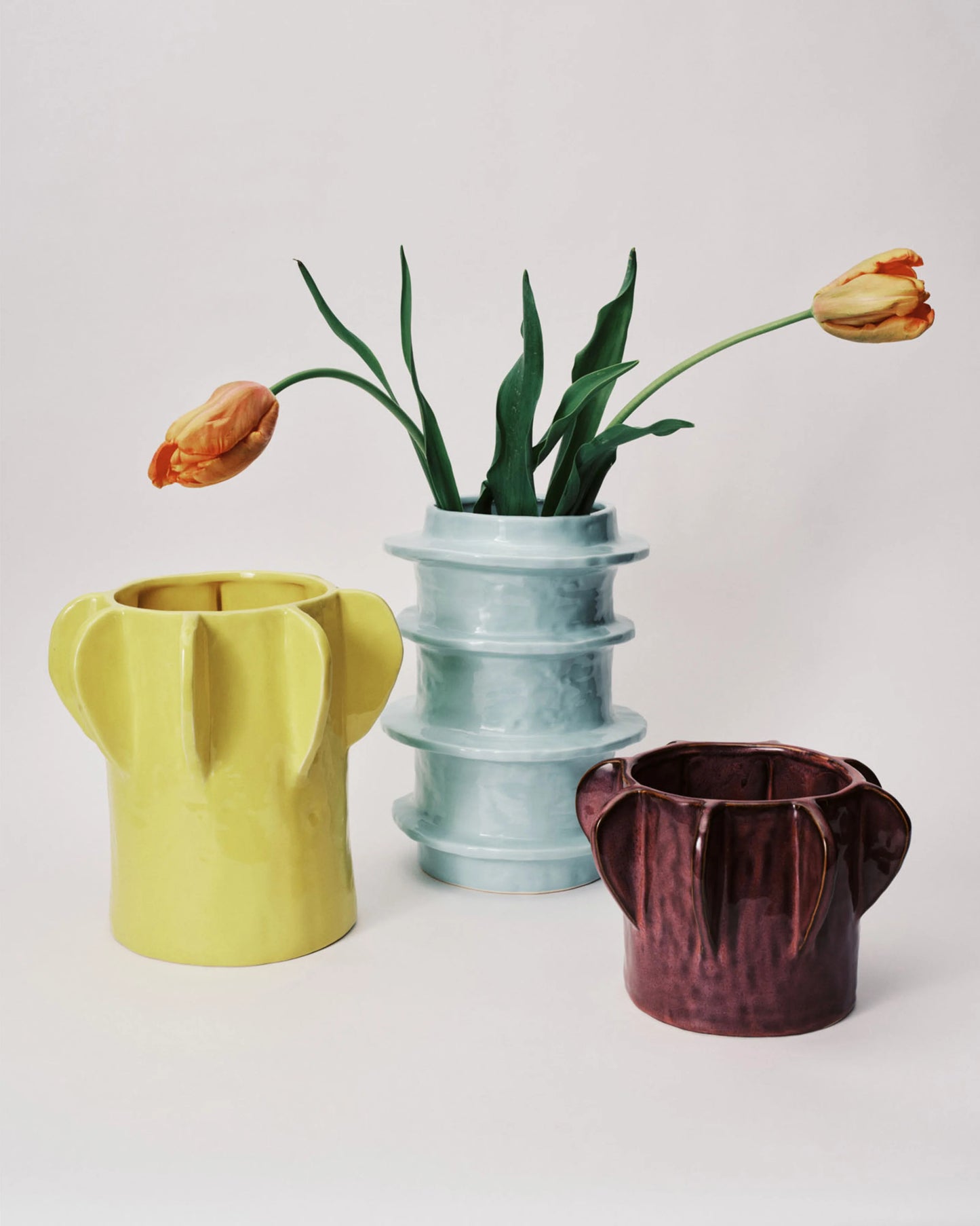 FLOWER POT 02 S AUBERGINE MOLLY