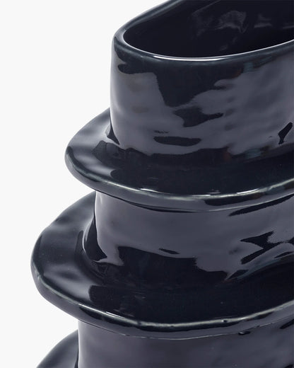 FLOWER POT 06 S DARK BLUE MOLLY